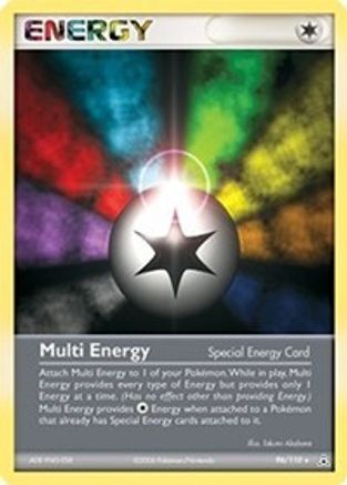 Multi Energy (96)/110 Rare Reverse Holofoil