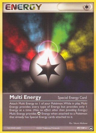 Multi Energy (89)/108 Rare Reverse Holofoil