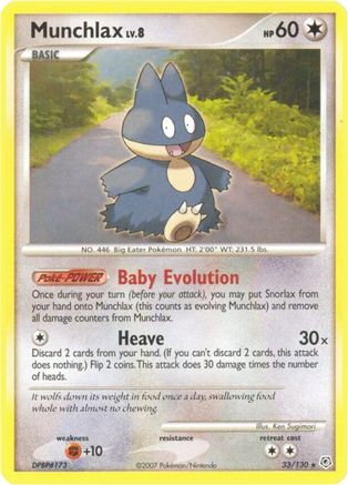 Munchlax (33)/130 Rare