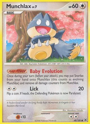 Munchlax (68)/100 Common