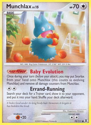 Munchlax (70) (70)/111 Common Reverse Holofoil