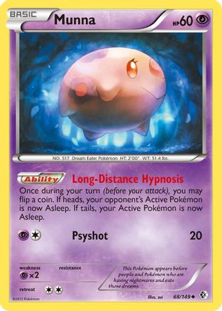 Munna (68)/149 Uncommon Reverse Holofoil