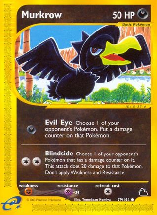 Murkrow (79)/144 Common Reverse Holofoil