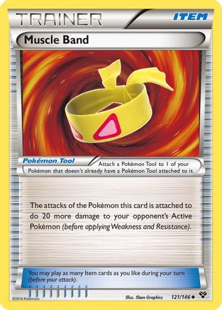 Muscle Band (121)/146 Uncommon Reverse Holofoil