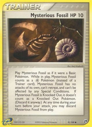 Mysterious Fossil (91)/100 Common