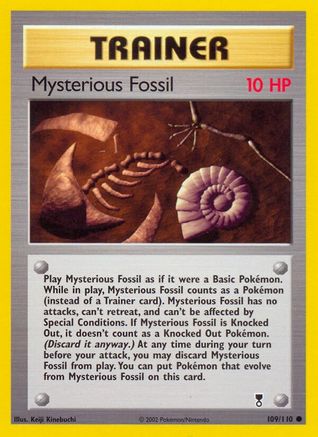 Mysterious Fossil (109)/110 Common