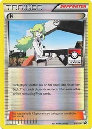 N (Supporter) - BW100 (BW100)/101 Promo Holofoil