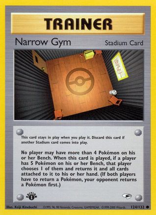 Narrow Gym (124)/132 Common 1st Edition