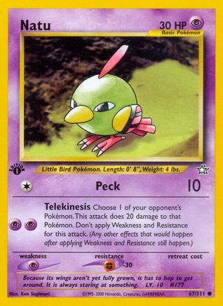 Natu (67)/111 Common 1st Edition