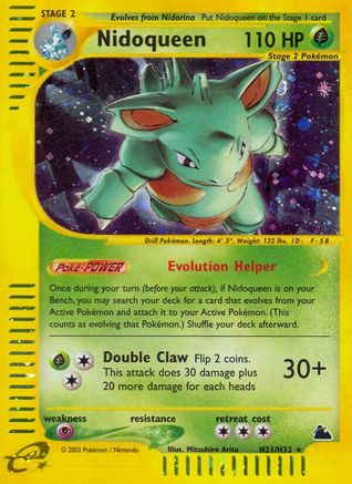 Nidoqueen (H21) (H21)/144 Holo Rare Holofoil