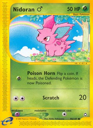 Nidoran M (96)/147 Common Reverse Holofoil