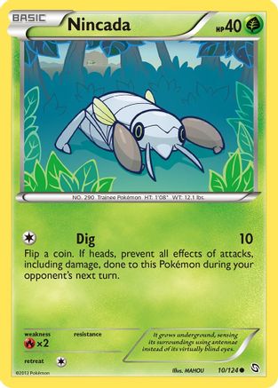 Nincada (10)/124 Common