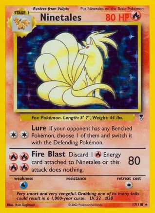 Ninetales (17)/110 Holo Rare Holofoil
