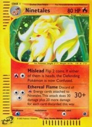 Ninetales (21) (21)/165 Holo Rare Reverse Holofoil