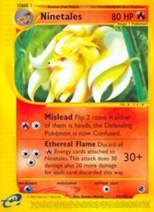 Ninetales (57) (57)/165 Rare Reverse Holofoil