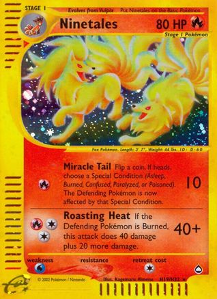 Ninetales (H19) (H19)/147 Holo Rare Holofoil
