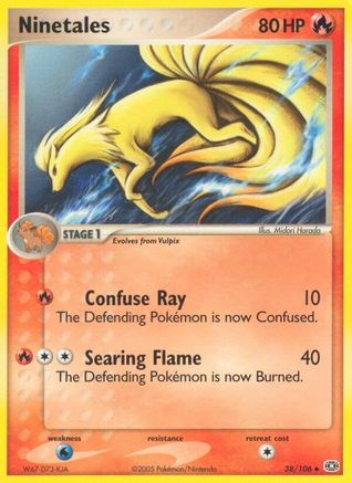 Ninetales (38)/106 Uncommon Reverse Holofoil