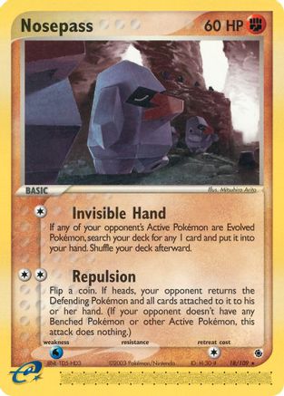 Nosepass (18)/109 Rare
