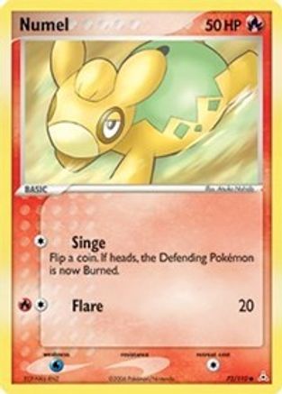 Numel (72)/110 Common Reverse Holofoil