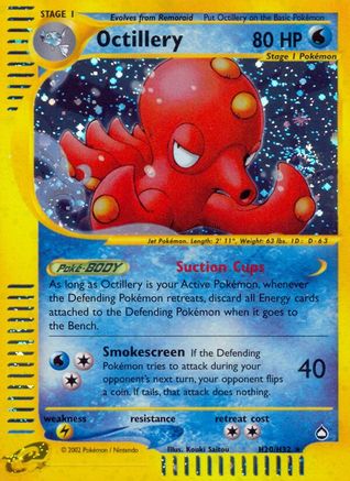 Octillery (H20) (H20)/147 Holo Rare Holofoil
