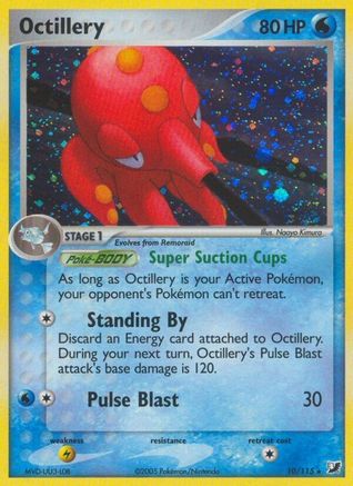 Octillery (10)/115 Holo Rare Holofoil