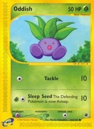 Oddish (122)/165 Common Reverse Holofoil