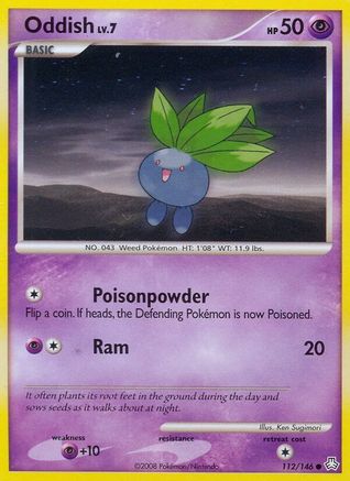 Oddish (112) (112)/146 Common