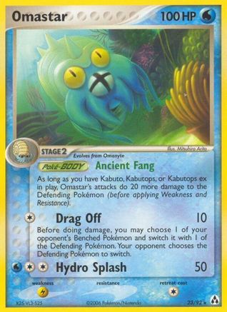 Omastar (23)/92 Rare