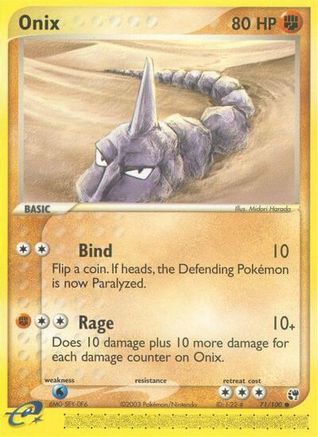 Onix (71)/100 Common Reverse Holofoil