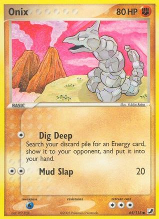 Onix (65)/115 Common Reverse Holofoil