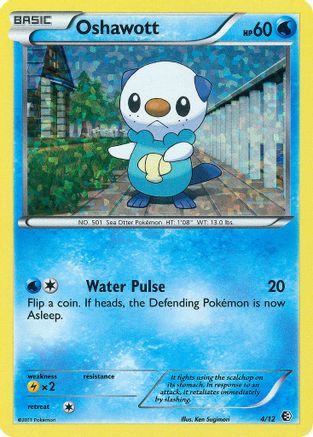 Oshawott - 4/12 (4)/12 Promo Holofoil