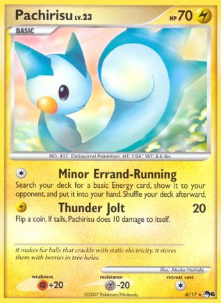 Pachirisu (4)/17 Rare