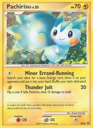 Pachirisu - DP04 (DP04)/56 Promo Holofoil