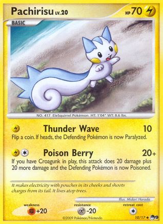 Pachirisu (10)/17 Uncommon
