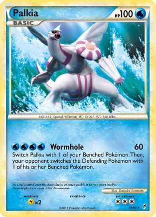 Palkia (19)/95 Holo Rare Reverse Holofoil