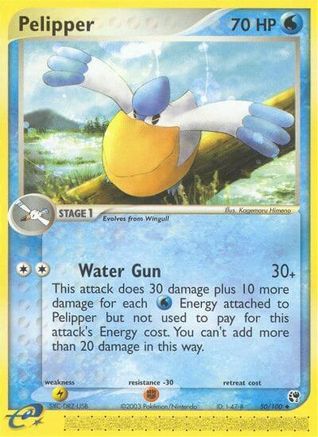 Pelipper (50)/100 Uncommon Reverse Holofoil
