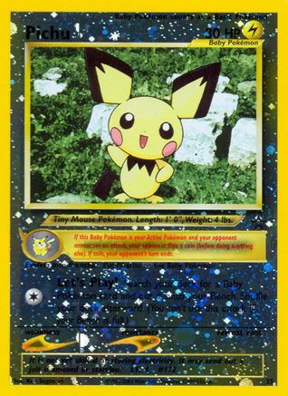 Pichu (35)/53 Promo Reverse Holofoil