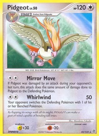 Pidgeot (35)/132 Rare