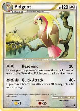 Pidgeot (30)/95 Rare