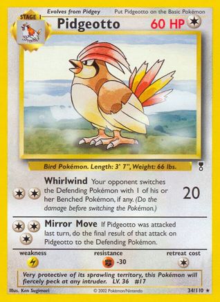 Pidgeotto (34)/110 Rare