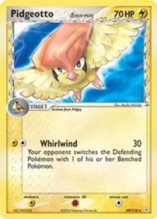Pidgeotto (Delta Species) (49)/110 Uncommon Reverse Holofoil