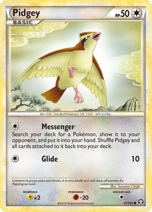 Pidgey (71)/102 Common
