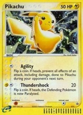 Pikachu - 012 (EX Series Collector's Tin) (12)/40 Promo Holofoil