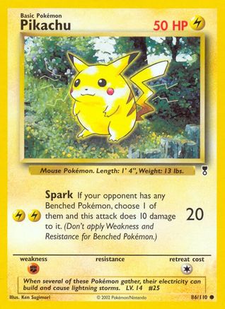 Pikachu (86)/110 Common