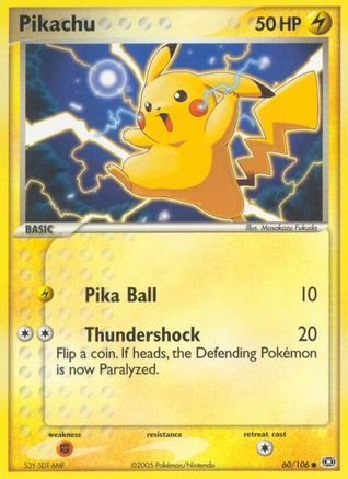 Pikachu (60)/106 Common