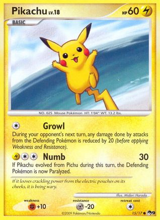 Pikachu (15)/17 Common