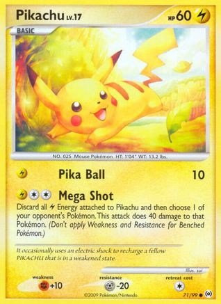 Pikachu (71)/99 Common