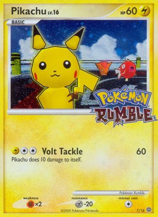 Pikachu (7)/16 Promo Holofoil