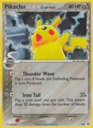 Pikachu (Delta Species) - 035 (Value Pack) (35)/40 Promo Holofoil