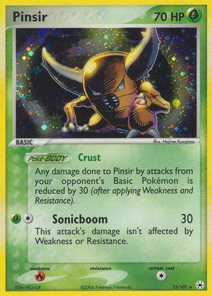 Pinsir (13)/101 Rare Reverse Holofoil (Cabinet-NM)